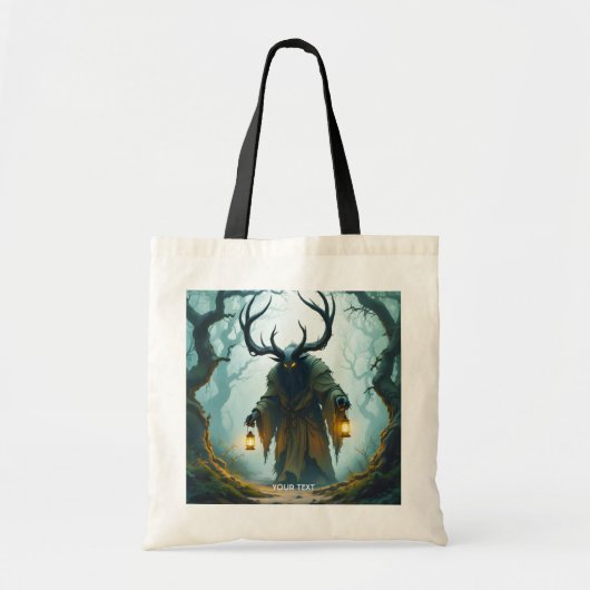 Fantasy Schattig Kolossaal Schaduwrijk Monster Tote Bag (Voorkant)