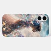 Fantasy Schattig Meisje Tuin Bloemen Case-Mate iPhone Case (Achterkant (horizontaal))