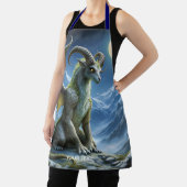 Fantasy Schattig Mythisch Ram Draak Schort (Insitu)