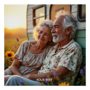 Fantasy Schattige Aged Lovely Family Perfect Poster