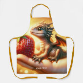Fantasy Schattige Baby Dragon Strawberry Schort (Voorkant)