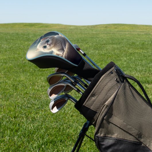 Fantasy Schattige Baby Kitty Cat Lover's gepersona Golfheadcover (Insitu)