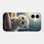 Fantasy Schattige Baby Kitty Cat Lover's gepersona iPhone 16 Hoesje (Achterkant horizontaal)