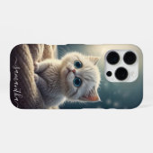 Fantasy Schattige Baby Kitty Cat Lover's gepersona iPhone Hoesje (Achterkant horizontaal)