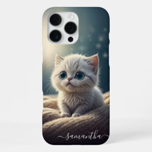 Fantasy Schattige Baby Kitty Cat Lover's gepersona iPhone 16 Pro Max Hoesje