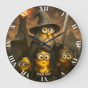 Fantasy Schattige Bananas Brave Party Grote Klok