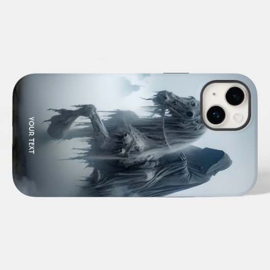 Fantasy Schattige Battle Man Paard Case-Mate iPhone Case (Achterkant (horizontaal))
