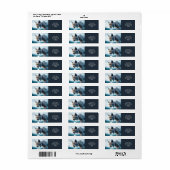 Fantasy Schattige bedraad Lynx Forest Etiket (Full Sheet)