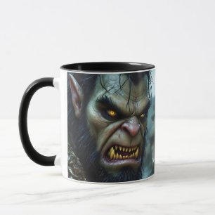 Fantasy Schattige Big Strong Warrior Mok