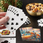 Fantasy Schattige Bijen Momma Baby Pokerkaarten (Insitu)