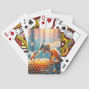Fantasy Schattige Bijen Momma Baby Pokerkaarten