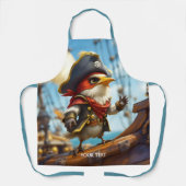 Fantasy Schattige Bird Captain Pirate Schort (Voorkant)