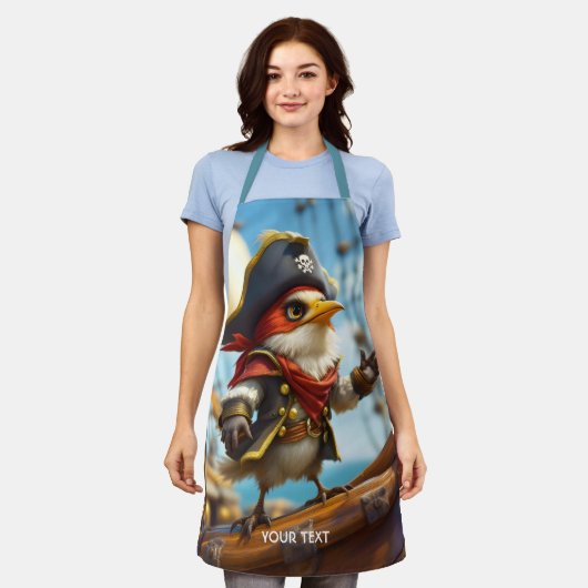 Fantasy Schattige Bird Captain Pirate Schort (Gedragen)