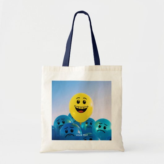 Fantasy Schattige blij en verdrietig Tote Bag (Voorkant)
