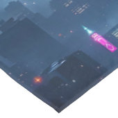 Fantasy Schattige Blue Dragon City Tafelkleed (Gekanteld)