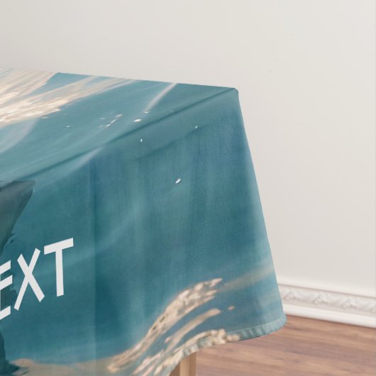 Fantasy Schattige Boat Zee Sun Tafelkleed (Voorbeeld)