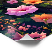 Fantasy Schattige Bright Happy Natuur Perfect Poster (Hoek)