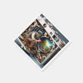 Fantasy Schattige cameraschilderlandschap Servet (Hoek)