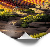 Fantasy Schattige Castle van potloden Perfect Poster (Hoek)