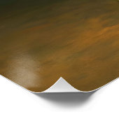 Fantasy Schattige Cat Money Origami Perfect Poster (Hoek)