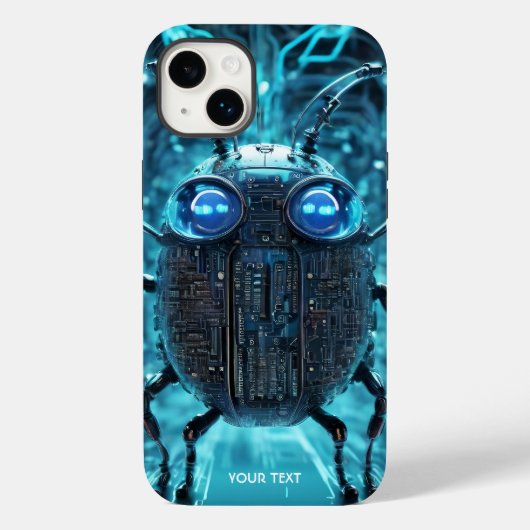 Fantasy Schattige Circuit Board Bug Case-Mate iPhone Case (Achterkant)