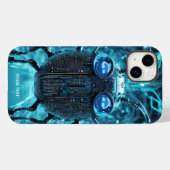 Fantasy Schattige Circuit Board Bug Case-Mate iPhone Case (Achterkant (horizontaal))