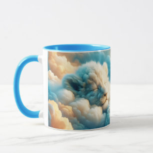 Fantasy Schattige Clouds Baby Lion Mok