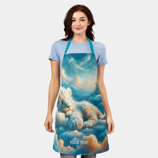 Fantasy Schattige Clouds Baby Lion Schort (Gedragen)