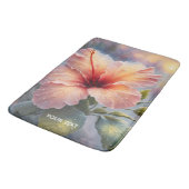 Fantasy Schattige Delicate Hibiscus Flower Badmat (Gekanteld)