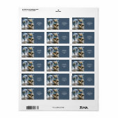 Fantasy Schattige Dog Boy Telefoon Etiket (Full Sheet)