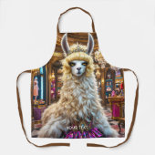 Fantasy Schattige Drama Llama Queen Schort (Voorkant)