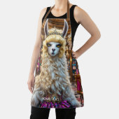 Fantasy Schattige Drama Llama Queen Schort (Insitu)