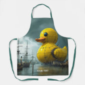 Fantasy Schattige Duck War Ship Schort (Voorkant)