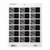 Fantasy Schattige Eagle Eyes Mouse Etiket (Full Sheet)