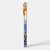 Fantasy Schattige Eagle Mountains Sunrise Case-Mate iPhone Case (Achterkant / Links)