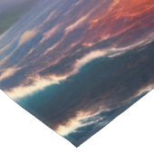 Fantasy Schattige eiland met vulkaan Tafelkleed (Gekanteld)