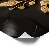 Fantasy Schattige Elegant Fox Tekening Perfect Poster (Hoek)