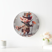 Fantasy Schattige Elegant Mooi Varken Grote Klok (Huis)