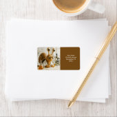 Fantasy Schattige Famous Snail Scientist Etiket (Insitu)