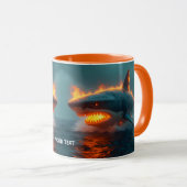 Fantasy Schattige Fire Shark Zee Mok (Voorkant rechts)