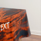 Fantasy Schattige Fire Shark Zee Tafelkleed (Voorbeeld)