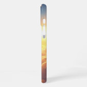 Fantasy Schattige Flaming Phoenix Rises iPhone Hoesje (Linkerkant)