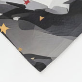Fantasy Schattige Forest Woodpecker Sunset Fleece Deken (Hoek)