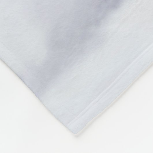 Fantasy Schattige Fox Cub Snow Fleece Deken (Hoek)