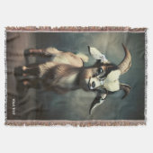 Fantasy Schattige Funny Baby Goat Deken (Voorkant)