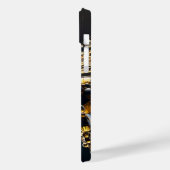 Fantasy Schattige Glass Yellow Black Bee Case-Mate iPhone Case (Achterkant / Links)