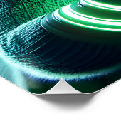 Fantasy Schattige Green Super Lamb Perfect Poster (Hoek)