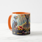 Fantasy Schattige Griffin Boerderij Boom Mok (Voorkant links)