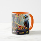 Fantasy Schattige Griffin Boerderij Boom Mok (Voorkant rechts)