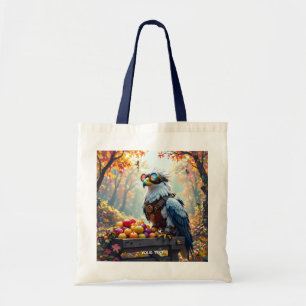 Fantasy Schattige Griffin Boerderij Boom Tote Bag